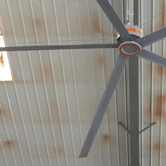 Airts 24FT 7.3m Pmsm Inner Rotor Large Industrial Hvls Ceiling Fan for Air Circulation and Cooling Workshop Warehouse Greenhouse Big Electric Fan